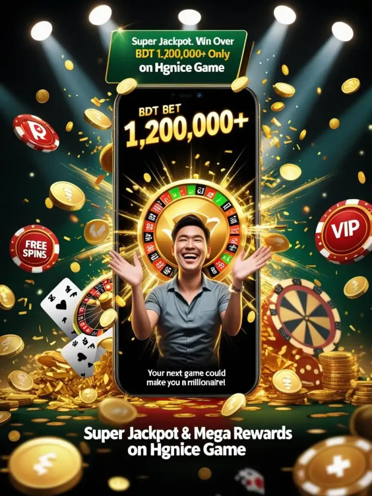 Super Jackpot & Mega Rewards on Hgnice Game